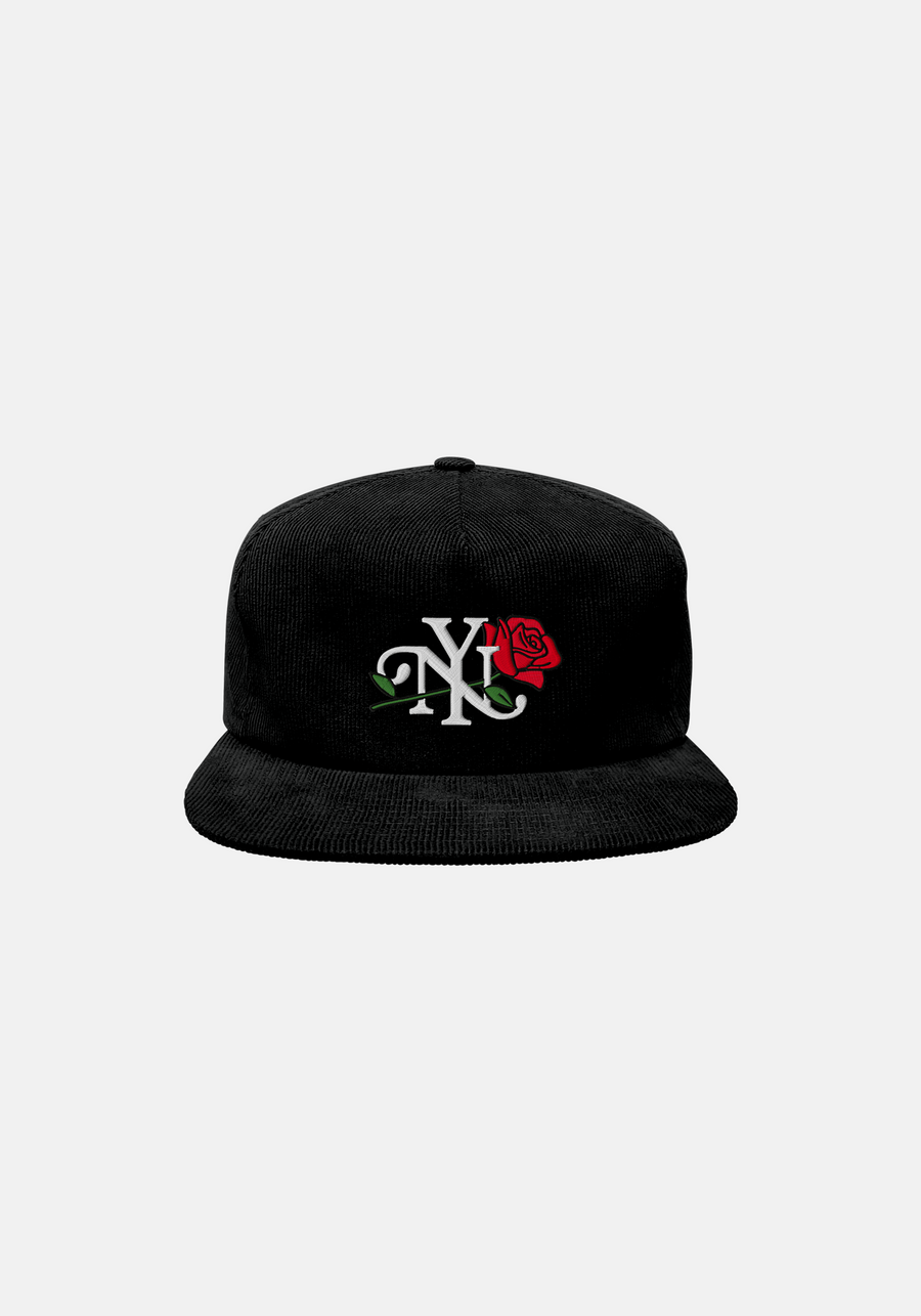 CITY LOGO ROSE 5-PANEL CORDUROY HAT
