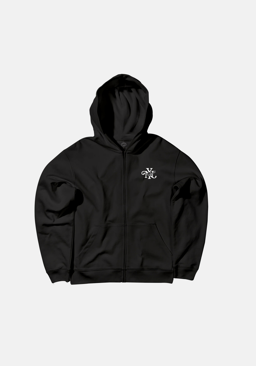 CITYLOGO THROWBACK ZIP-UP HOODIE