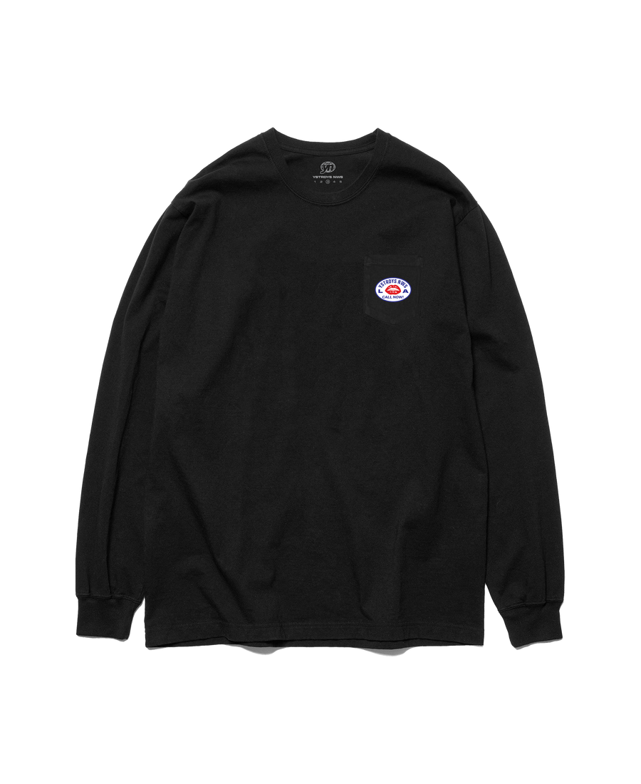 CALL NOW LONG SLEEVE TEE